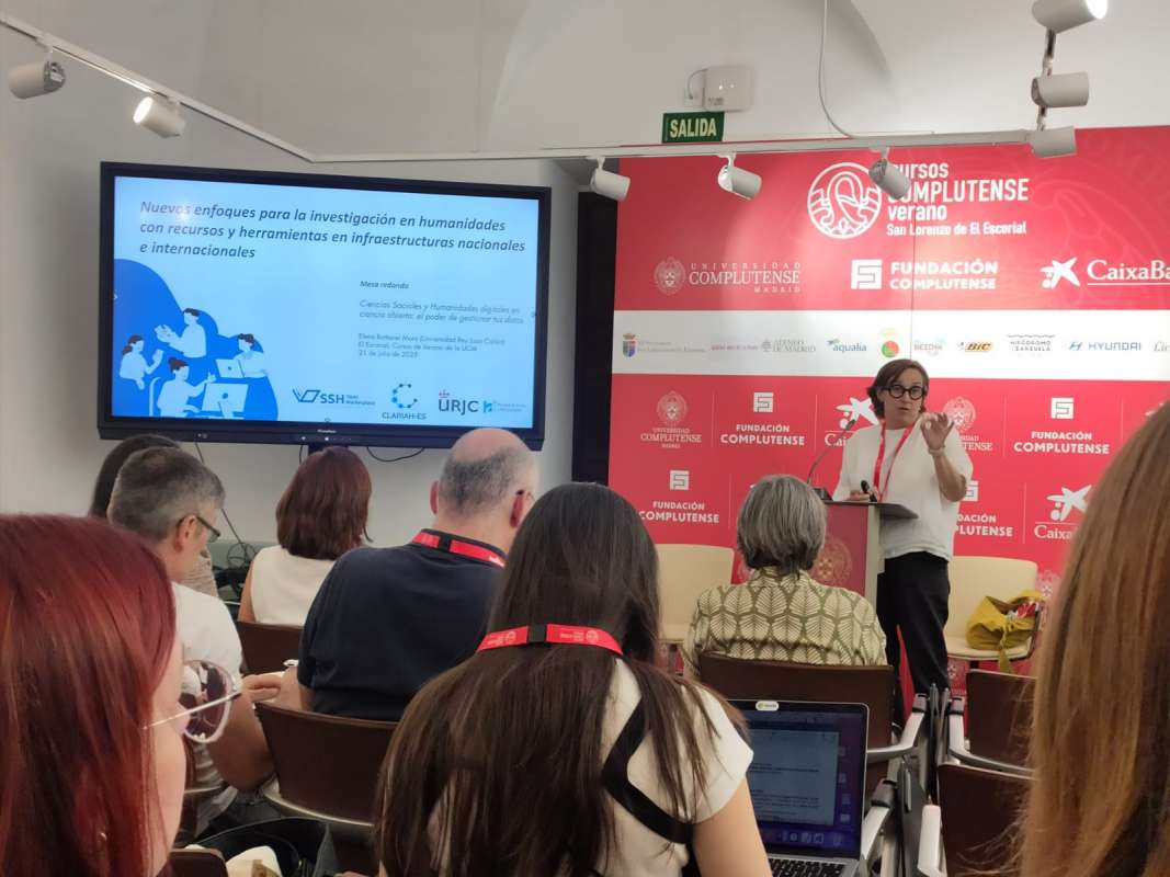 Participación del Nodo CLARIAH-CM en los Cursos de Verano de la Universidad Complutense de Madrid 2025 - 7